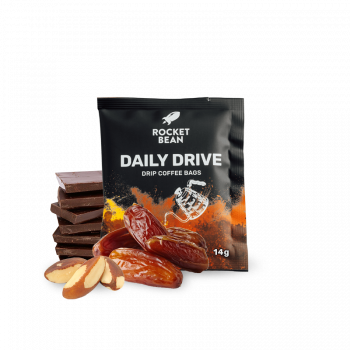Brazílie DAILY DRIVE - drip sáček 1ks - Rocket Bean Roastery