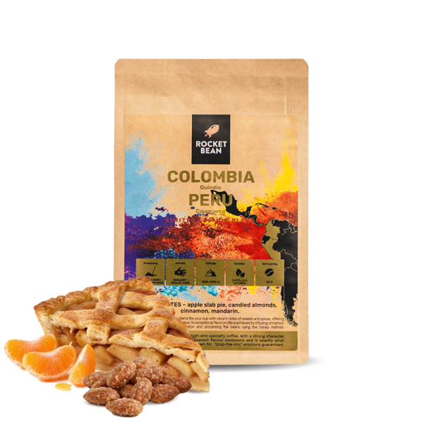 Výběrová káva Rocket Bean Roastery CINNAMON BLEND - zimní speciál