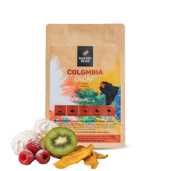 Kolumbie NESTOR LASSO OMBLIGON DECAF - bezkofeinová - Rocket Bean Roastery