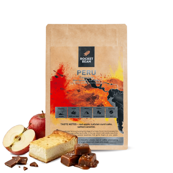 Výběrová káva Rocket Bean Roastery Peru LA COIPA
