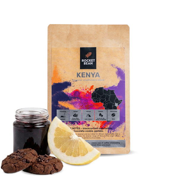 Výběrová káva Rocket Bean Roastery Keňa SMALLHOLDER blend