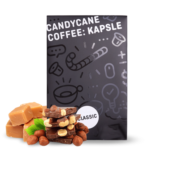 Výběrová káva Candycane Coffee Kapsle CLASSIC pro nespresso kávovary - 12ks/bal