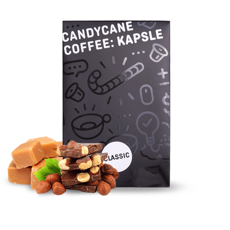 Výběrová káva Candycane Coffee Kapsle CLASSIC pro nespresso kávovary - 12ks/bal