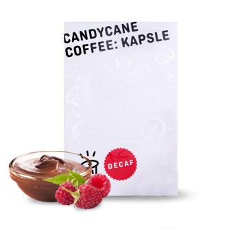 Kapsle DECAF pro nespresso kávovary - 12ks/bal - Candycane coffee