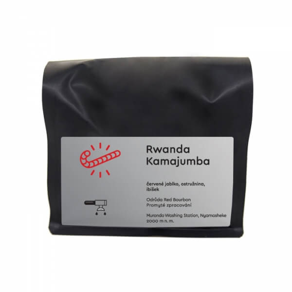 Výběrová káva Candycane Coffee Rwanda KAMAJUMBA - espresso