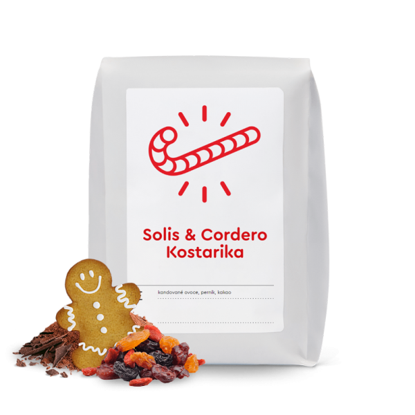 Výběrová káva Candycane Coffee Kostarika SOLIS & CORDERO – 1000g