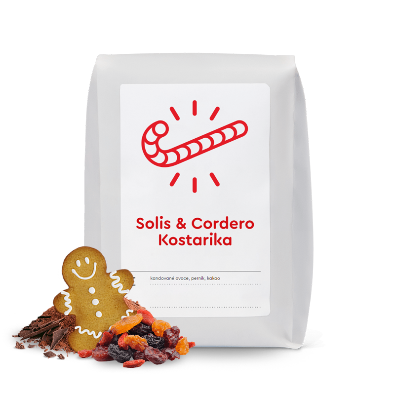 Výběrová káva Candycane Coffee Kostarika SOLIS & CORDERO – 1000g