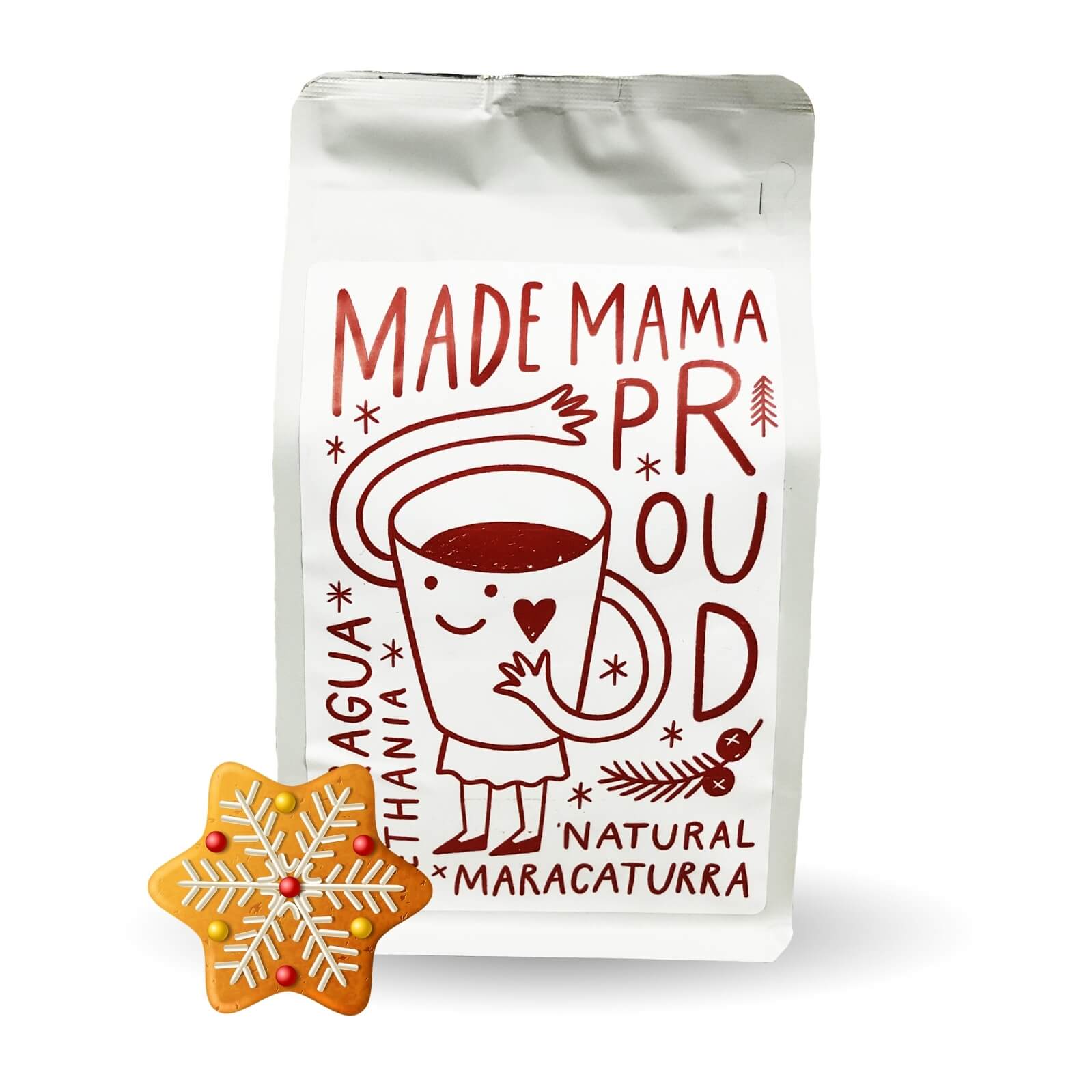 Výběrová káva Candycane Coffee Nikaragua – FINCA BETHANIA - Limitovaná edice MADE MAMA PROUD
