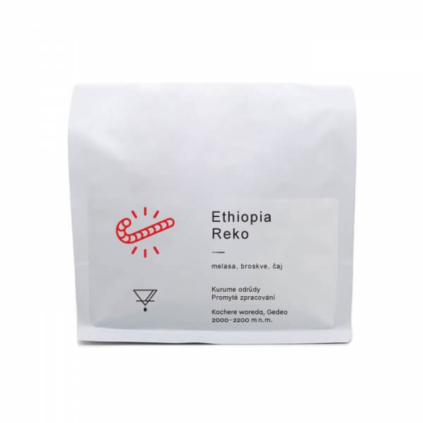 Výběrová káva Candycane Coffee Etiopie REKO