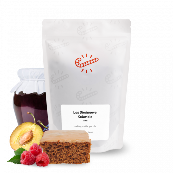 Kolumbie LOS DIECINUEVE - bezkofeinová - Candycane coffee