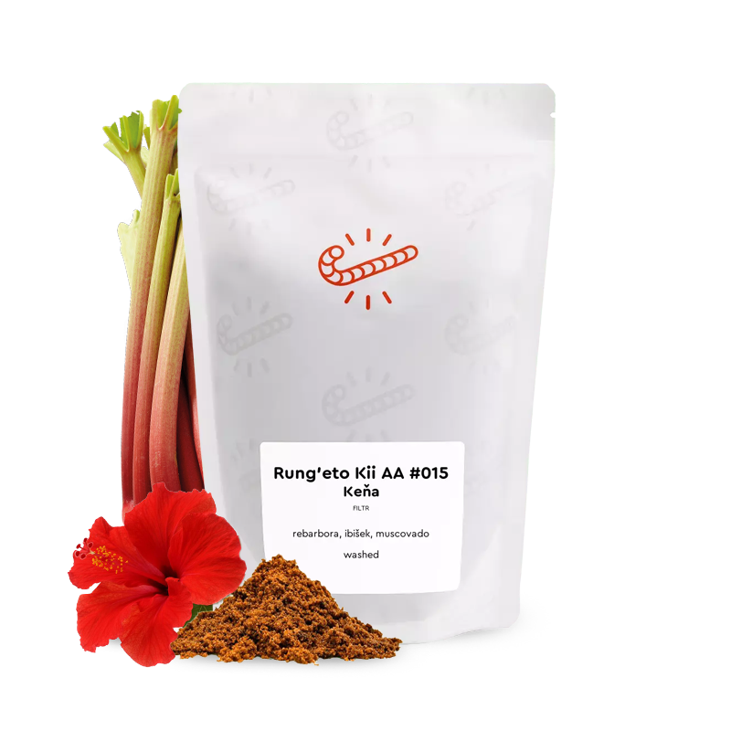 Výběrová káva Candycane Coffee Keňa RUNG’ETO KII AA #015