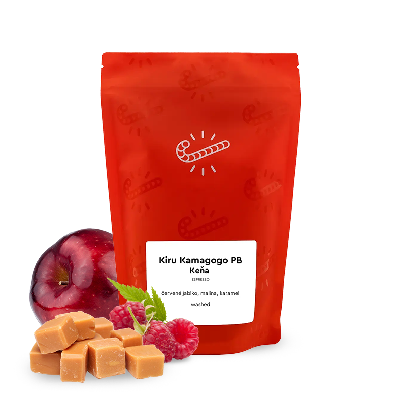 Výběrová káva Candycane Coffee Keňa KIRU KAMAGOGO PB