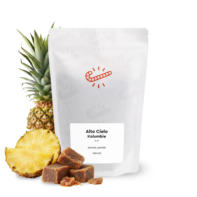 Výběrová káva Candycane Coffee Kolumbie ALTO CIELO