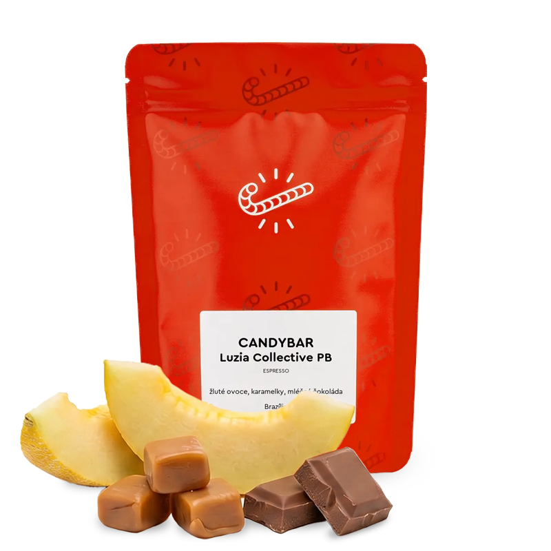 Výběrová káva Candycane Coffee Brazílie LUZIA COLLECTIVE PB - CANDYBAR 