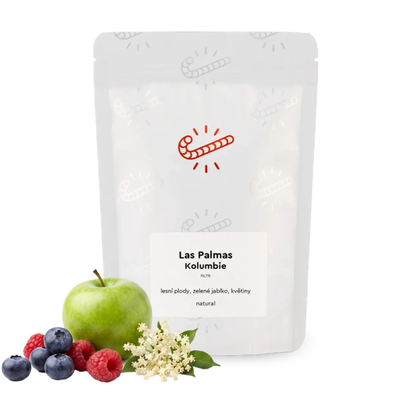 Výběrová káva Candycane Coffee Kolumbie LAS PALMAS