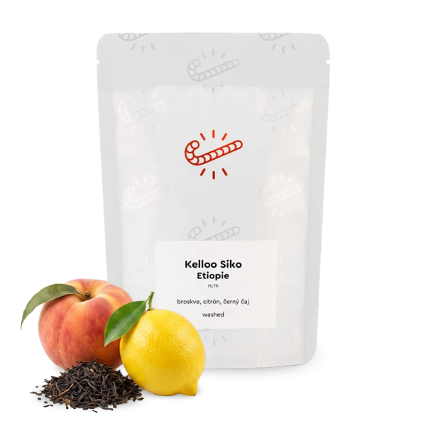 Výběrová káva Candycane Coffee Etiopie KELLOO SIKO