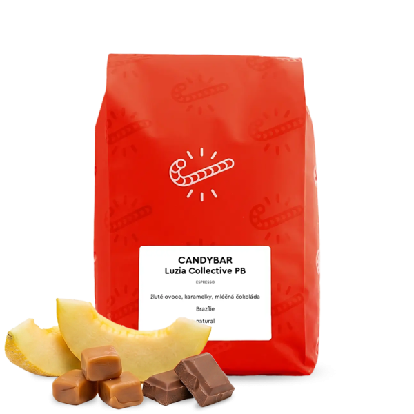 Výběrová káva Candycane Coffee Brazílie LUZIA COLLECTIVE PB - CANDYBAR 1000g