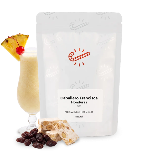 Výběrová káva Candycane Coffee Honduras CABALLERO FRANCISCA