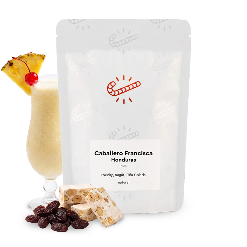 Výběrová káva Candycane Coffee Honduras CABALLERO FRANCISCA