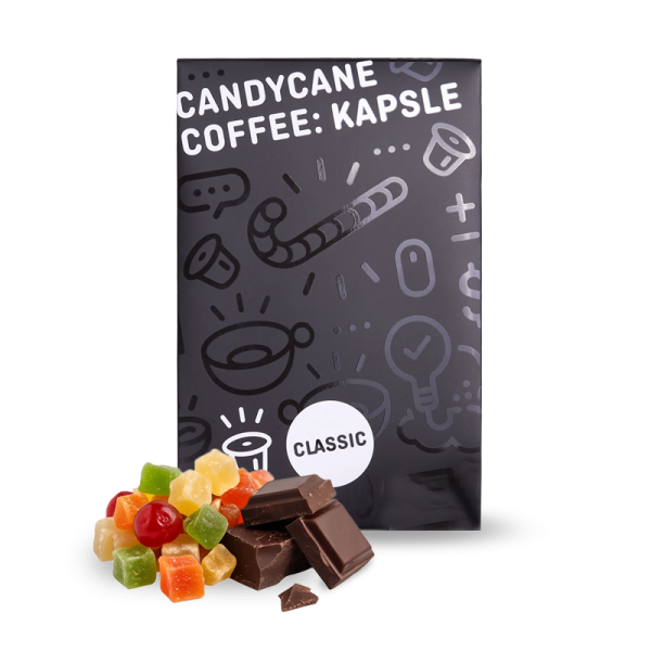 Výběrová káva Candycane Coffee Brazílie SÍTIO SERTÃOZINHO - kapsle CLASSIC pro nespresso kávovary - 12ks/bal
