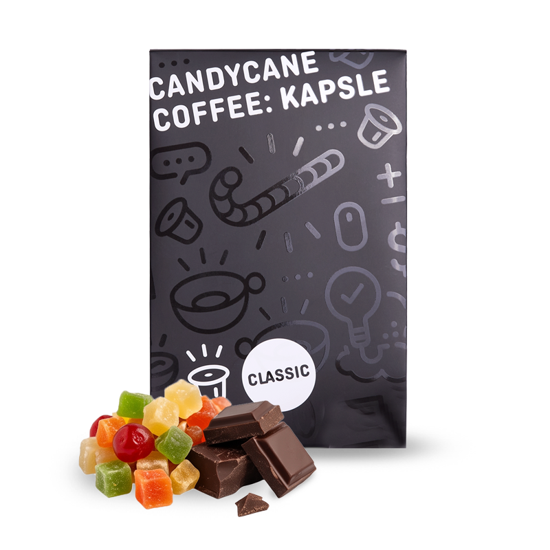 Výběrová káva Candycane Coffee Brazílie SÍTIO SERTÃOZINHO - kapsle CLASSIC pro nespresso kávovary - 12ks/bal