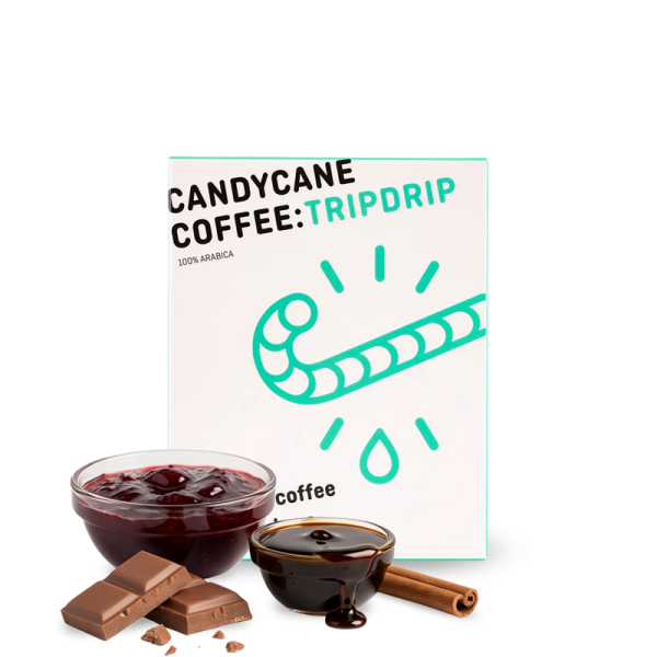 Výběrová káva Candycane Coffee Kolumbie TRIPDRIP - drip sáčky 5ks/bal.