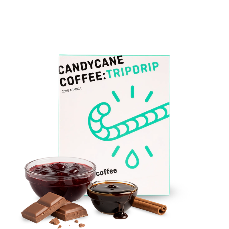 Výběrová káva Candycane Coffee Kolumbie TRIPDRIP - drip sáčky 5ks/bal.