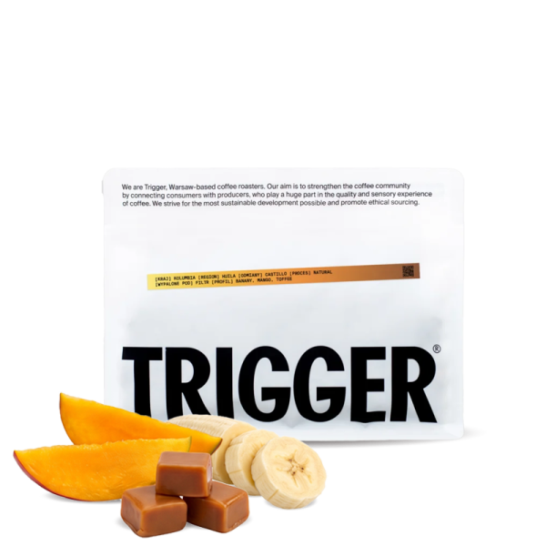 Výběrová káva Trigger Coffee Kolumbie HUILA