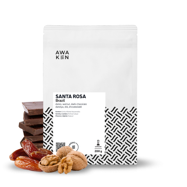 Výběrová káva Awaken Coffee Brazílie SANTA ROSA