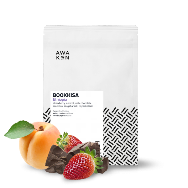 Výběrová káva Awaken Coffee Etiopie BOOKKISA