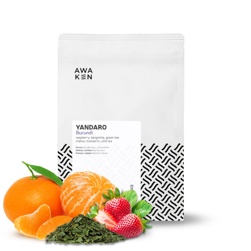 Výběrová káva Awaken Coffee Burundi YANDARO - espresso - 1000g