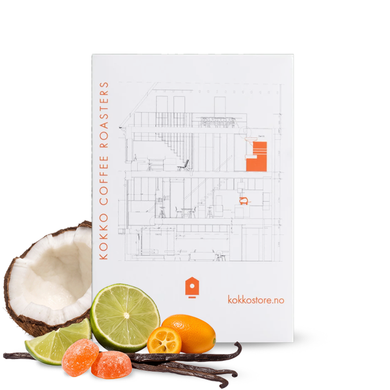 Výběrová káva Kokko Coffee Roasters Kolumbie FINCA MONTEBLANCO – kumquat