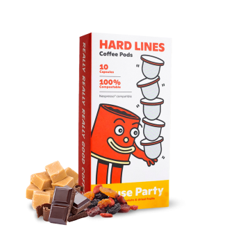 HOUSE PARTY - nespresso kapsle 10ks/bal - Hard Lines