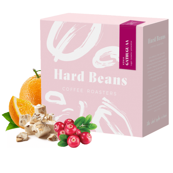 Výběrová káva Hard Beans Keňa GATHUGU AA 