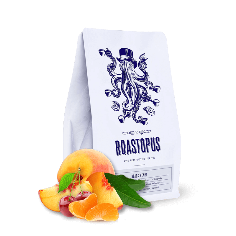 Výběrová káva Roastopus Etiopie Kolumbie BLACK PEARL #2