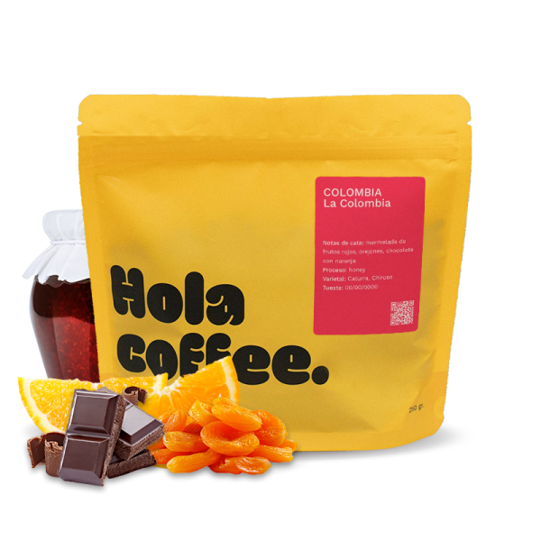 Výběrová káva Hola Coffee Kolumbie LA COLOMBIA