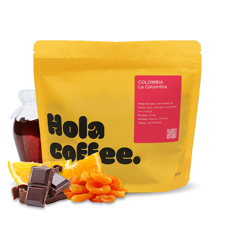 Výběrová káva Hola Coffee Kolumbie LA COLOMBIA