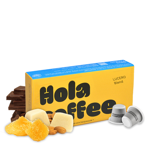 Výběrová káva Hola Coffee LUCERO BLEND - nespresso kapsle 10ks/bal