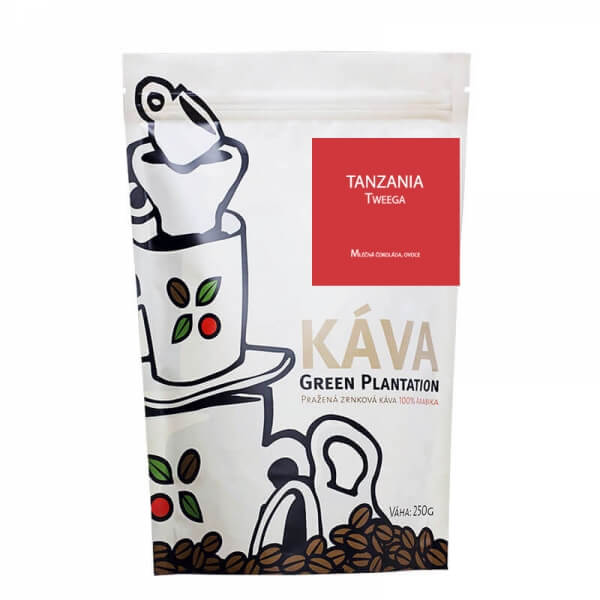 Výběrová káva Green Plantation Tanzánia TWEEGA