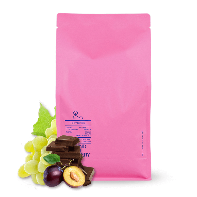 Výběrová káva Round Hill Roastery Honduras UNIT FOURTEEN - 1000g