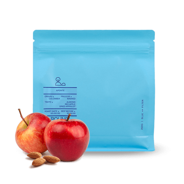 Výběrová káva Round Hill Roastery Kolumbie APONTE