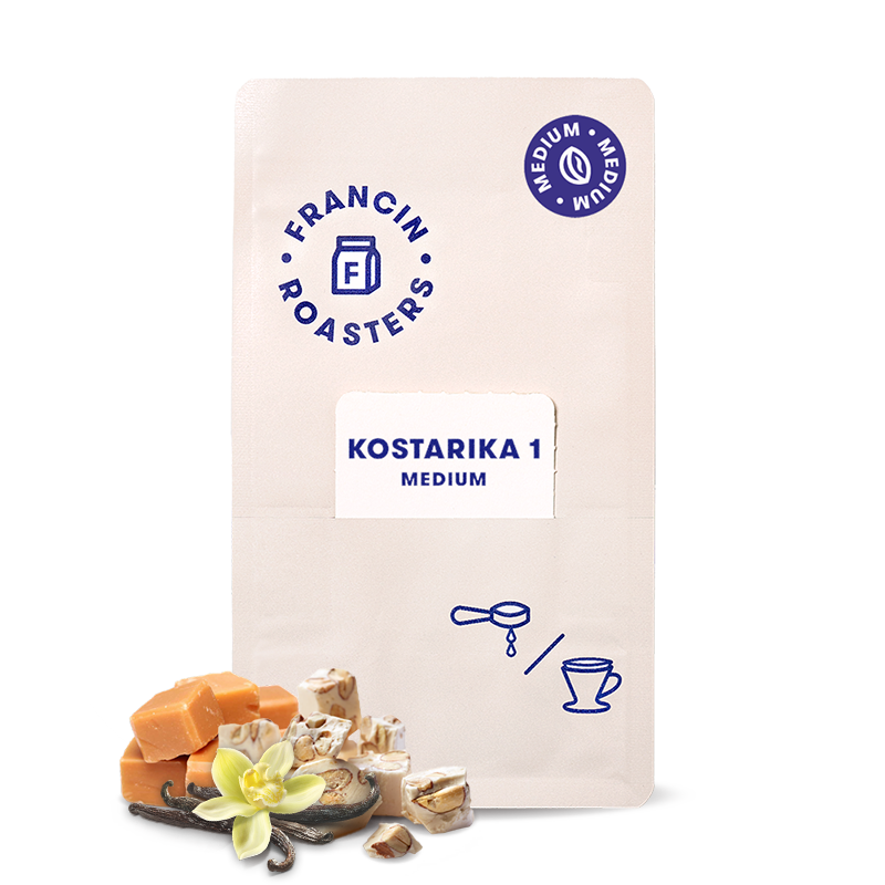 Výběrová káva Francin Roasters Kostarika MONTAÑAS DEL DIAMANTE