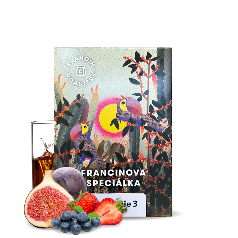 Výběrová káva Francin Roasters Kolumbie NESTOR LASSO - anaerobní naturální