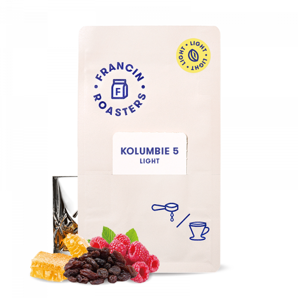 Výběrová káva Francin Roasters Kolumbie JUAN DAVID CARDONA - 1000g