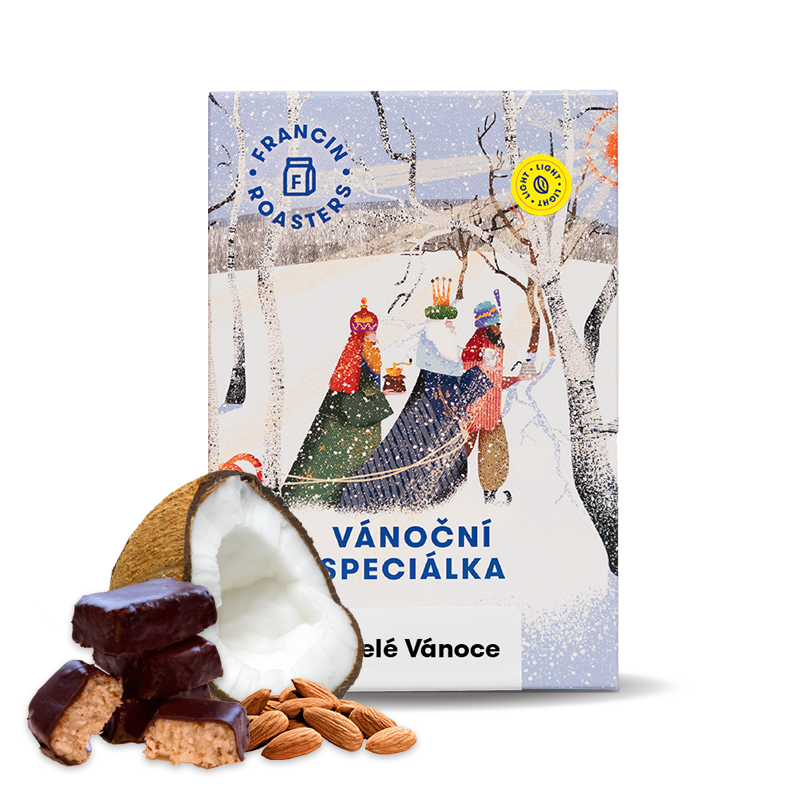 Výběrová káva Francin Roasters VÁNOČNÍ SPECIÁLKA - filtr blend