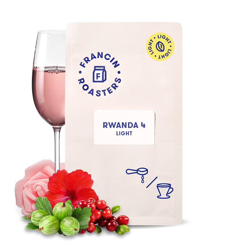 Výběrová káva Francin Roasters Rwanda NGORORERO