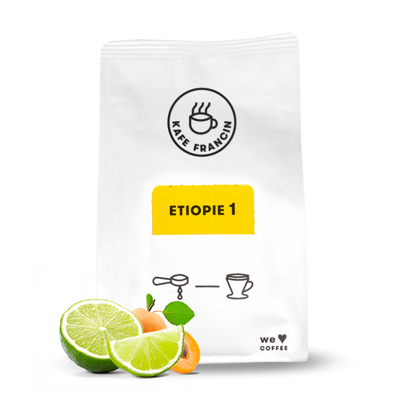 Výběrová káva Francin Roasters Etiopie ALETA CHUKO