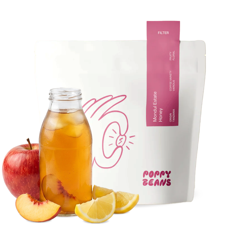 Výběrová káva Poppy Beans Tanzánie MONDUL ESTATE HONEY