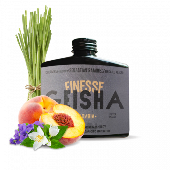 Kolumbie FINESSE - geisha - LYV Coffee