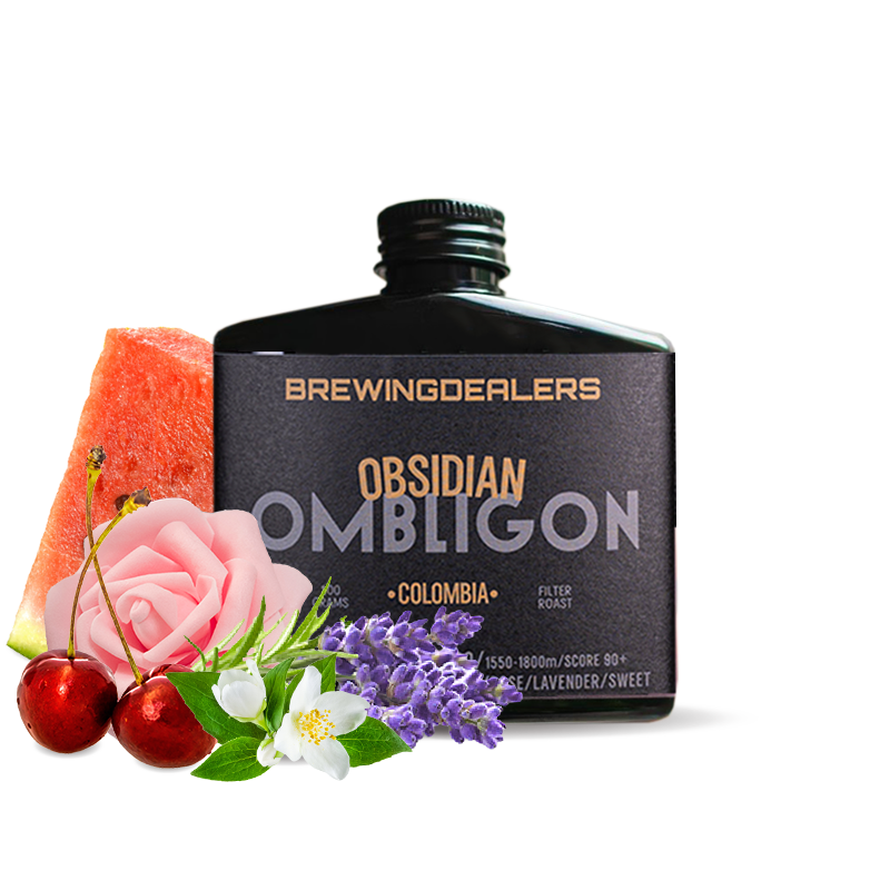 Výběrová káva Brewing Dealers Kolumbie OBSIDIAN - OMBLIGON - 100g 